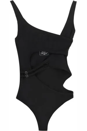 OFF-WHITE Dames, Badkleding, Zwart, Maat: XS