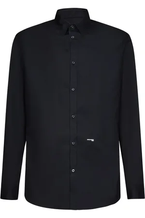 Dsquared2 Heren, Overhemden, Zwart, Maat: L Katoen