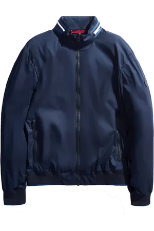 FAY Heren, Jassen, Blauw, Maat: 2XL Polyamide