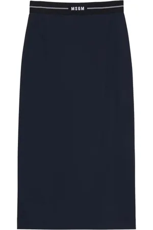 Msgm Dames, Rokken, Blauw, Maat: S