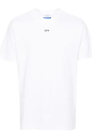 OFF-WHITE Heren, Tops, Wit, Maat: S Katoen