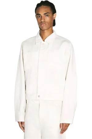 Entire Studios Heren, Jassen, Wit, Maat: L Denim