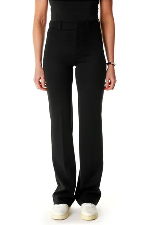 Drykorn Dames, Broeken, Zwart, Maat: 3XS L34 Jersey