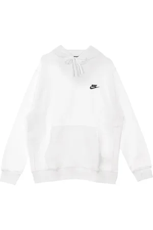 Nike Heren, Sweatshirts & Hoodies, Wit, Maat: 4XL Fleece