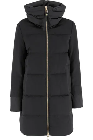Duno Dames, Mantels, Zwart, Maat: XL Wol