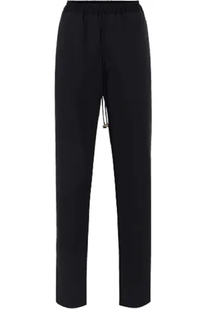 Elisabetta Franchi Dames, Broeken, Zwart, Maat: XL Satijn