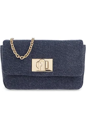 Furla Dames, Tassen, Blauw, Maat: ONE Size Denim