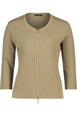 Betty Barclay Dames, Jassen, Groen, Maat: M Leer