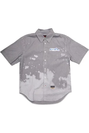 Evisu Heren, Overhemden, Grijs, Maat: M
