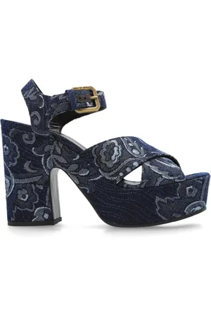 Etro Dames, Schoenen, Blauw, Maat: 36 EU