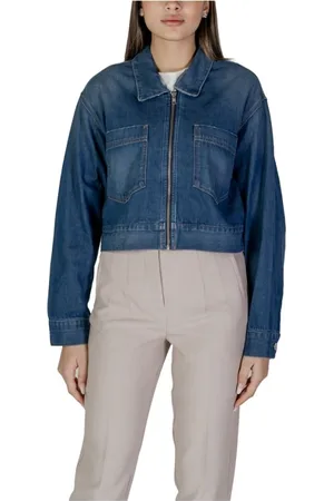 Replay Dames, Jassen, Blauw, Maat: XS Katoen