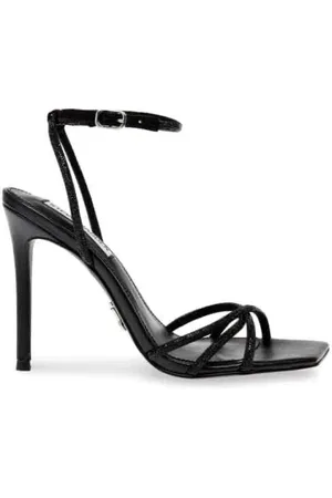Steve Madden Dames, Schoenen, Zwart, Maat: 37 1/2 EU Suède