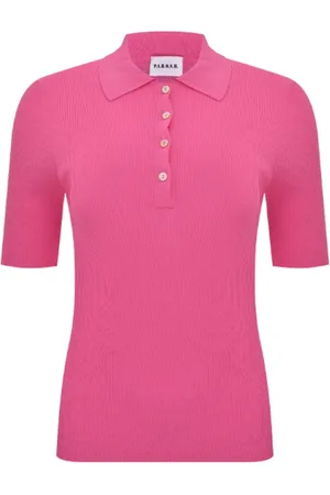 P.A.R.O.S.H. Dames, Tops, Roze, Maat: L Katoen