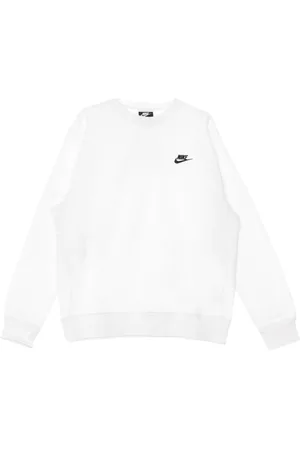 Nike Heren, Sweatshirts & Hoodies, Wit, Maat: 2XL Katoen
