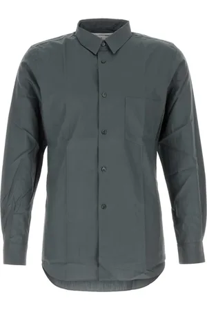 Comme des Garçons Heren, Overhemden, Grijs, Maat: M