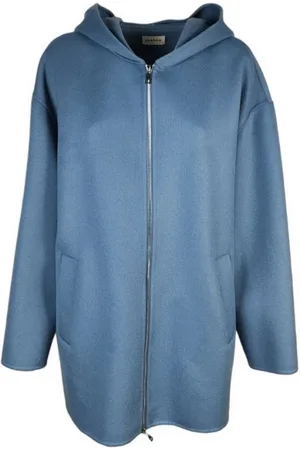 P.A.R.O.S.H. Dames, Sweatshirts & Hoodies, Blauw, Maat: XL Wol
