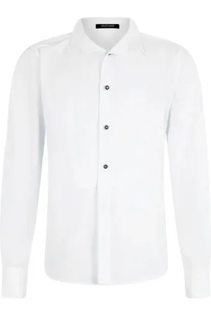 Roberto Cavalli Heren, Overhemden, Wit, Maat: S