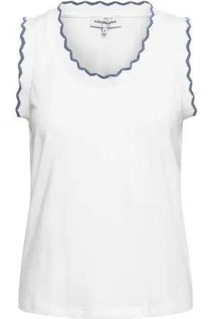 &Co Woman Dames, Tops, Wit, Maat: XS Katoen