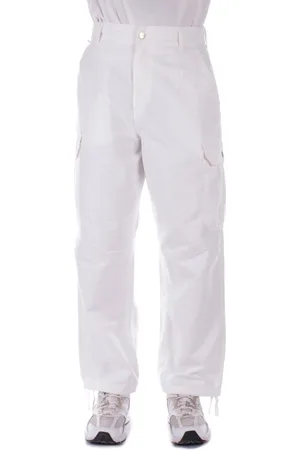 Carhartt Heren, Broeken, Wit, Maat: S Katoen