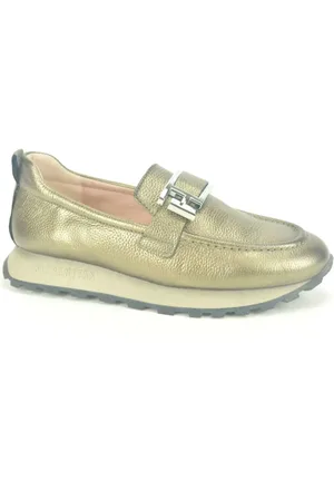 Hispanitas Dames, Schoenen, Geel, Maat: 38 EU Leer