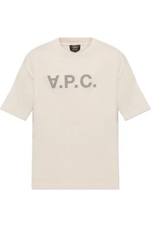 A.P.C. Heren, Tops, Grijs, Maat: XL Katoen