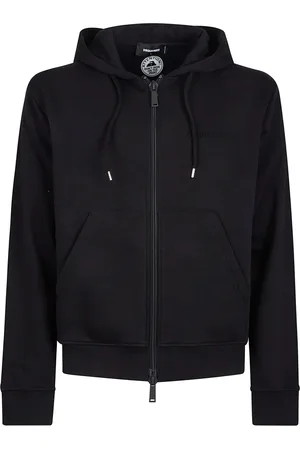 Dsquared2 Heren, Sweatshirts & Hoodies, Zwart, Maat: L