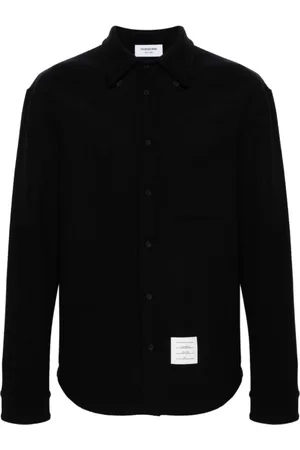 Thom Browne Heren, Overhemden, Blauw, Maat: XL Katoen