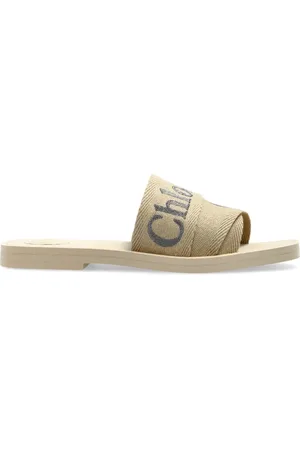 Chloé Dames, Schoenen, , Maat: 35 EU Linnen