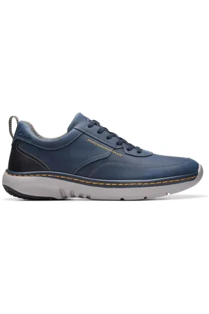 Clarks Heren, Schoenen, Blauw, Maat: 41 EU Leer
