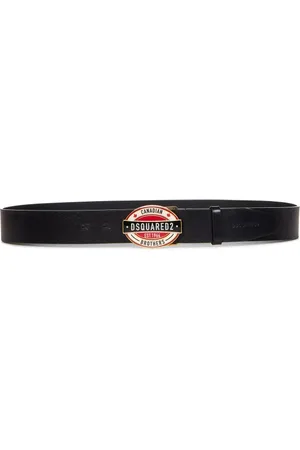 Dsquared2 Heren, Accessoires, Zwart, Maat: 85 CM Leer