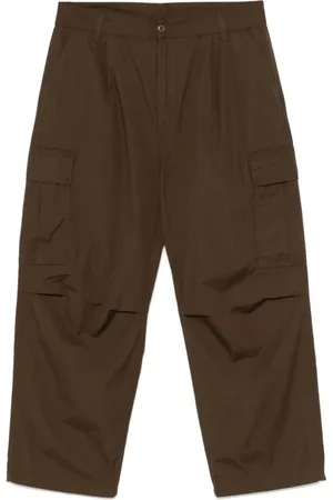 Carhartt Heren, Broeken, Bruin, Maat: W33 Katoen