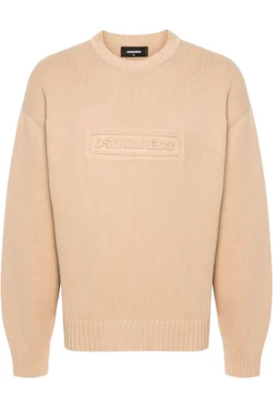 Dsquared2 Heren, Truien, Bruin, Maat: M Katoen