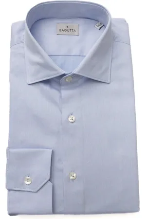 BAGUTTA Heren, Overhemden, Blauw, Maat: 6XL