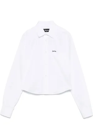 Dsquared2 Dames, Blouses & Shirts, Wit, Maat: M