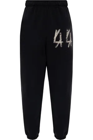 44 Label Group Heren, Broeken, Zwart, Maat: XS Katoen