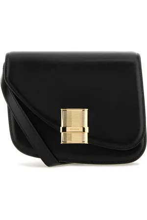 Salvatore Ferragamo Dames, Tassen, Zwart, Maat: ONE Size Leer