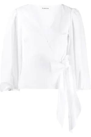 P.A.R.O.S.H. Dames, Blouses & Shirts, Wit, Maat: XS Katoen