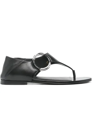 Saint Laurent Dames, Schoenen, Zwart, Maat: 37 1/2 EU Leer
