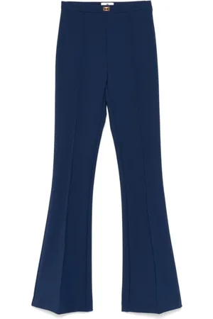 Elisabetta Franchi Dames, Broeken, Blauw, Maat: XS