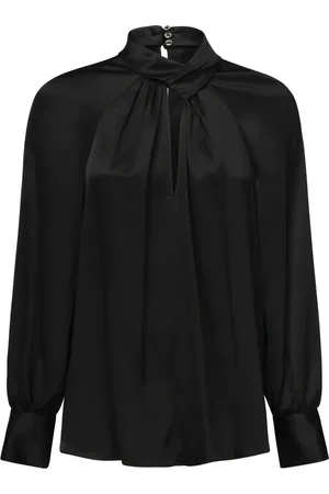 Guess Dames, Blouses & Shirts, Zwart, Maat: S Poliester