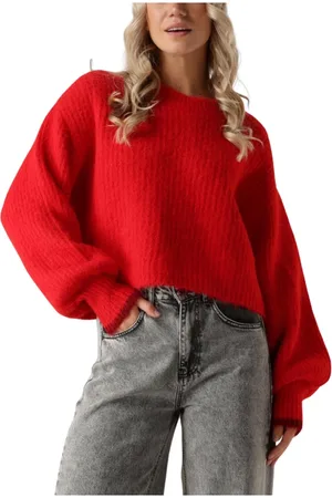 Co`Couture Dames, Truien, Rood, Maat: M