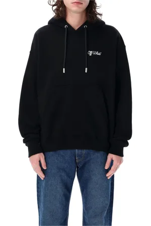 OFF-WHITE Heren, Sweatshirts & Hoodies, Zwart, Maat: M Katoen