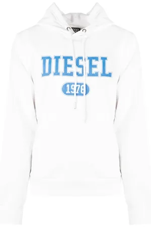 Diesel Heren, Sweatshirts & Hoodies, Wit, Maat: L