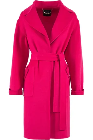 Nenette Dames, Mantels, Roze, Maat: S Wol