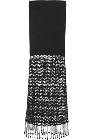 Ganni Dames, Rokken, Zwart, Maat: XS