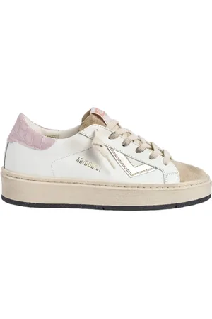 4b12 Dames, Schoenen, Wit, Maat: 38 EU Leer