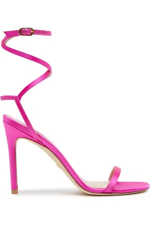 Stuart Weitzman Dames, Schoenen, Roze, Maat: 40 1/2 EU Satijn