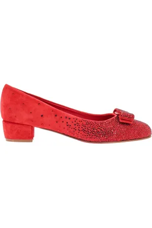 Salvatore Ferragamo Dames, Schoenen, Rood, Maat: 36 EU Suède