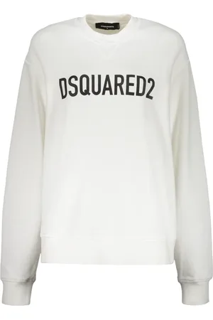 Dsquared2 Dames, Sweatshirts & Hoodies, Wit, Maat: S Katoen
