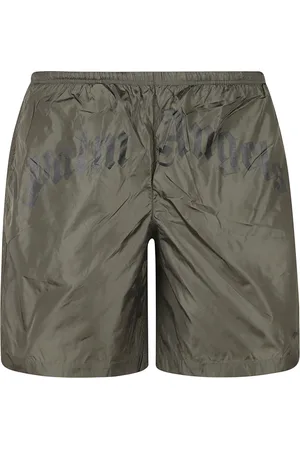 Palm Angels Heren, Badkleding, Groen, Maat: S Polyamide